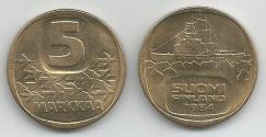 World Coins - Finland KM57(U) 5 Markkaa