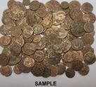 Ancient Coins - Roman Bronze D-  lot of 100 Coins