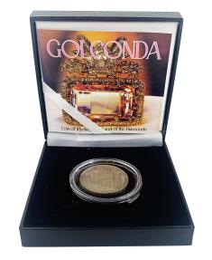 World Coins - Golconda: Silver Coin of Hyderabad, Land of the Diamonds (Black Box)