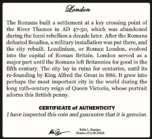 World Coins - Great Cities Collection: Victorian London (Black Box)