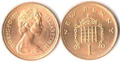 World Coins - Great Britain KM915(U) 1 Penny