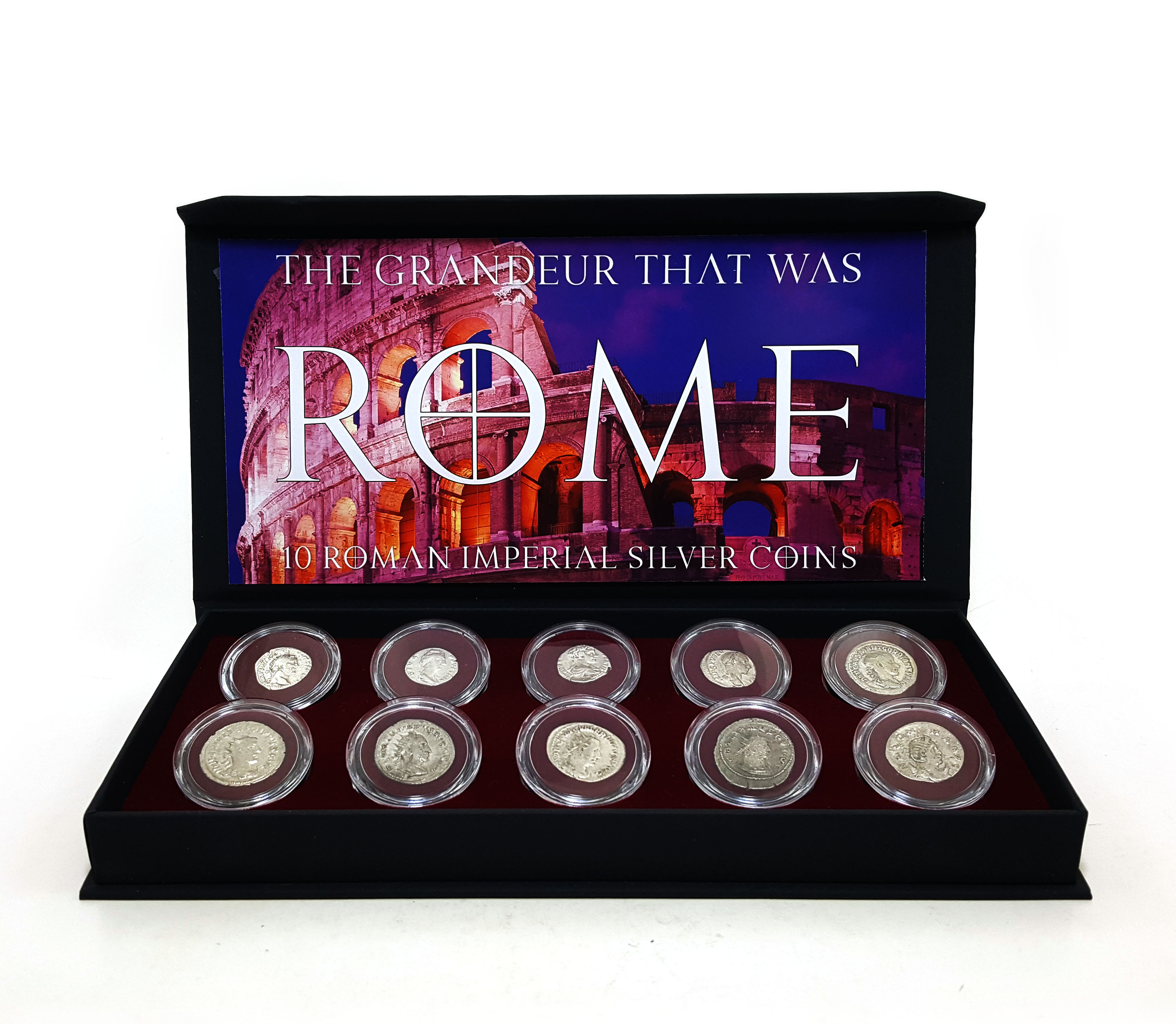 Imperial Rome:10 Silver Coin Collection