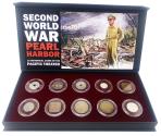 World Coins - Second World War: Pearl Harbor 10 Historical Coins of the Pacific Theater