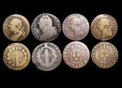 World Coins - France, Louis XVI (1774-1791), Copper Sols (2), 12 Deniers (1), 2 Sols (1), mixed dates and mints, F-VF, a lot of (4) coins