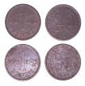 World Coins - Finland KM44(C) 1 Pennia