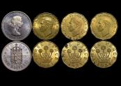 World Coins - Great Britain, George VI and Elizabeth II (1952-), a mixed lot of (4) coins