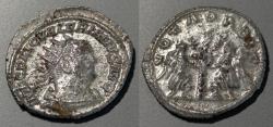 Ancient Coins - Valerian I, 253-260 AD.  Samosata mint - VOTA ORBIS
