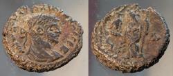 Ancient Coins - Roman Provincial.  Egypt, Alexandria. Maximianus, 288-289 AD Potin tetradrachm