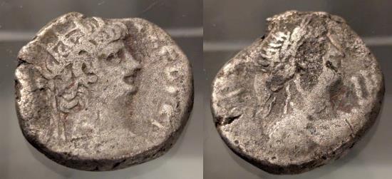 Ancient Coins - Egypt, Alexandria.  Nero, 54-68 AD