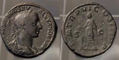 Ancient Coins - Severus Alexander, 222-235 AD. AE sestertius