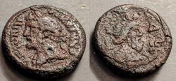 Ancient Coins - A very scarce Roman Egypt tetradrachm of Antoninus Pius, 138-161 AD