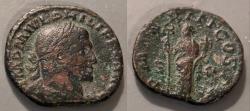 Ancient Coins - Philip I, 244-249 AD, AE sestertius.  Felicitas reverse