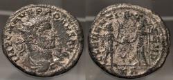 Ancient Coins - Probus, 276-282 AD, silvered antoninianus - Clementia