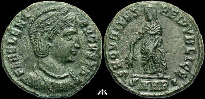 Ancient Coins - Helena, 326 AD - SECVRITAS REIPVBLICE