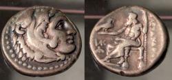 Ancient Coins - Kings of Macedon, Philip III Arrhidaios. AR drachm