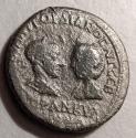 Ancient Coins - Gordian III & Tranquilliana.  Thrace, Anchialus.  AE26 - galley reverse