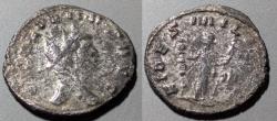 Ancient Coins - Gallienus, 253-268 AD, silvered antoninianus - FIDES MOLITVM