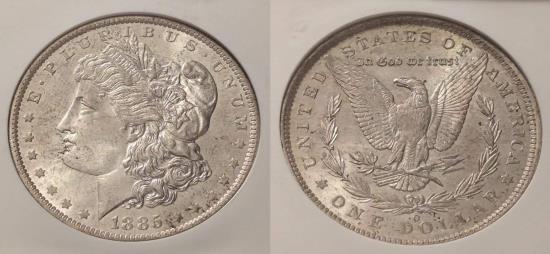 US Coins - NGC MS65 1880-o Morgan Dollar