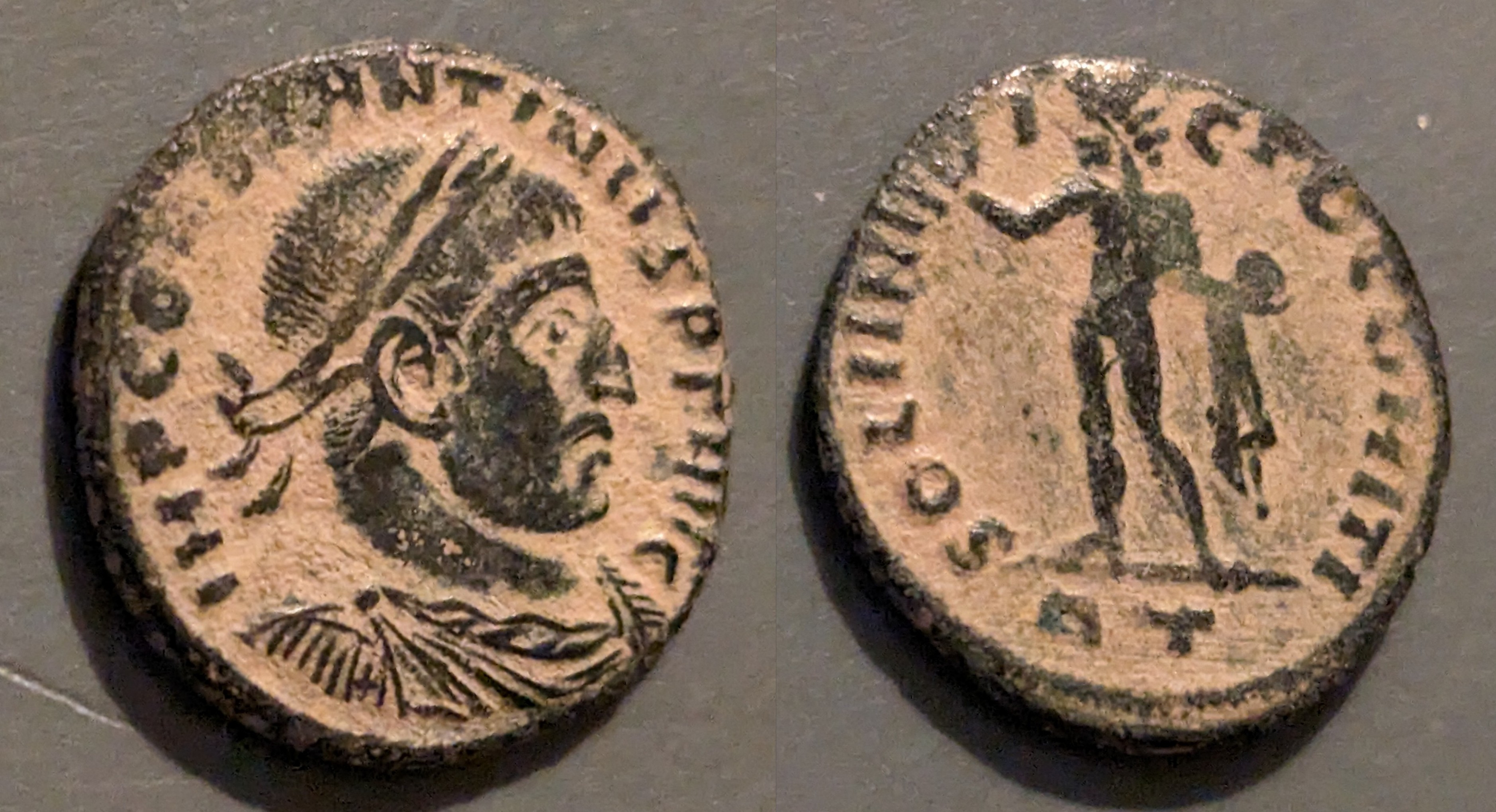 Constantine I, 307-337 AD. SOLI INVICTO COMITI | Roman Imperial Coins