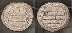 Ancient Coins - Abbasid Caliphate, al-Mahdi. 158-169 AH / 775-785 AD. AR dirham 786-809 AD