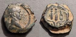Ancient Coins - Trajan, 98-117 AD, Egypt, Alexandria - AE dichalkon