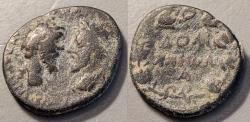 Ancient Coins - Commagene, Doliche.  161-180 AD.  Aurelius & Verus