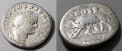 Ancient Coins - Domitian, 69-81 AD. AR denarius, wolf & twins