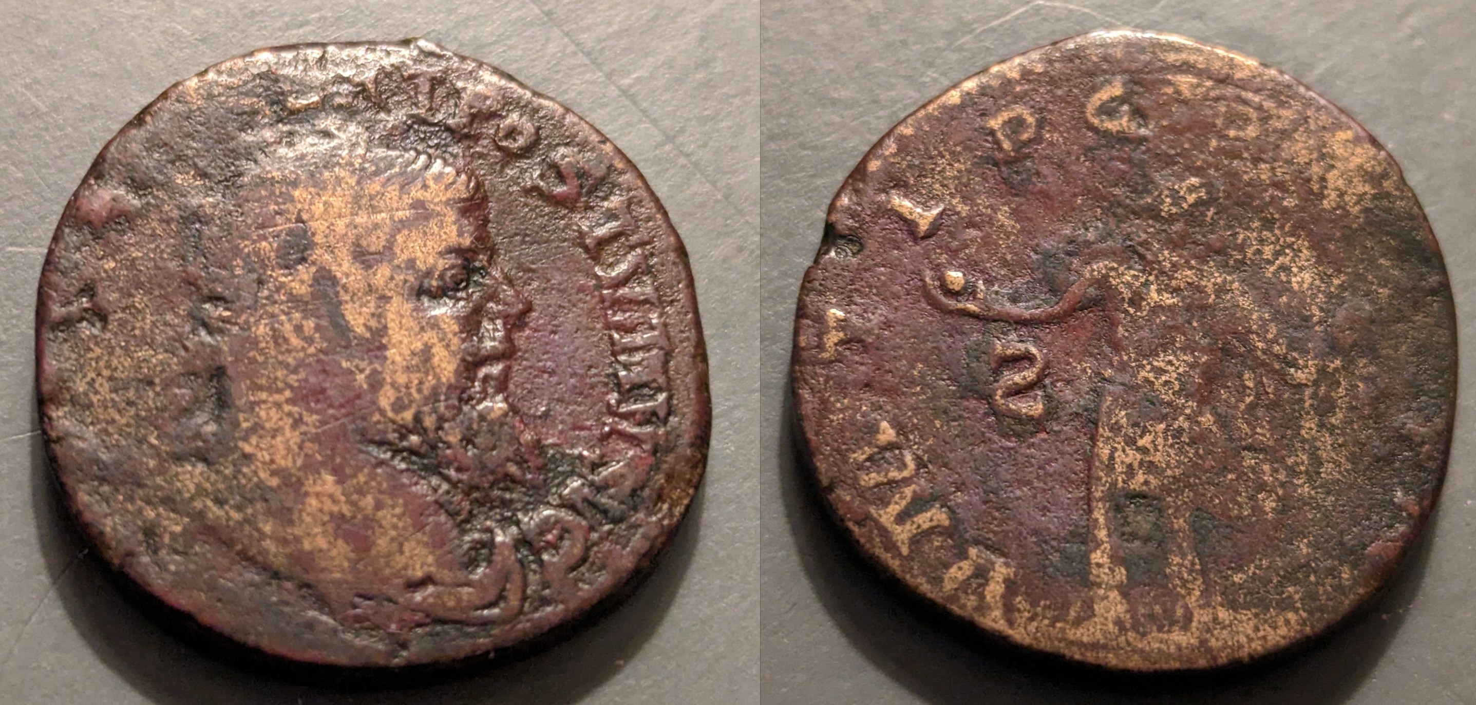 Roman Radiates Postumus Postumus, 260-269 AD, AE sestertius. Crude and interesting | Roman ...