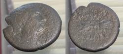 Ancient Coins - Ancient Sicily, Syracuse. 317-289 BC. AE litra