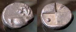 Ancient Coins - Thrace, Chersonesos, AR hemidrachm, 357-320 BC