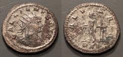 Ancient Coins - Gallienus, 253-268 AD.  Well silvered antoninianus.  SALVS, Antioch