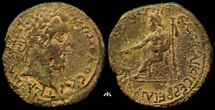 Ancient Coins - Commodus, AE28 of MOESIA INFERIOR, Nikopolis - Magistrate, Caecilius Servilianus