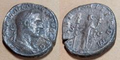 Ancient Coins - Philip I, 244-249 AD, AE sestertius Fides