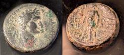 Ancient Coins - Provincial. Domitian. Anazarbus.  AE22