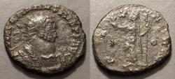 Ancient Coins - Carausius, 286-293 AD, AE antoninianus. PAX reverse