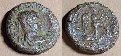 Ancient Coins - Roman Egypt, Maximianus, Potin tetradrachm. Nike reverse