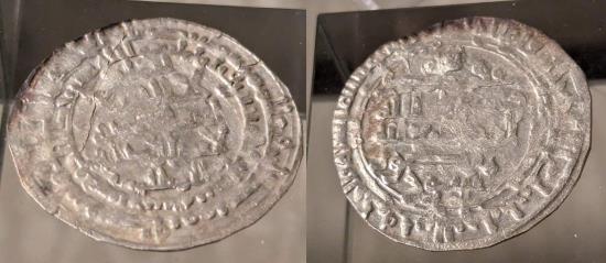 Ancient Coins - Samanid, Mansur I, 961-976 AD.  Silver dirham