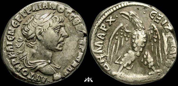 Ancient Coins - Trajan, 98-117 AD, AR tetradrachm, Phoenicia, Tyre
