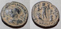 Ancient Coins - Licinius II, 317-324 AD.  AE follis minted in Antioch
