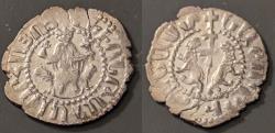 World Coins - Medieval Armenia, Levon I, 1198-1219, silver tram