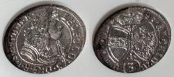 World Coins - Austria, 3 Kreuzer. 1686.  NGC MS62