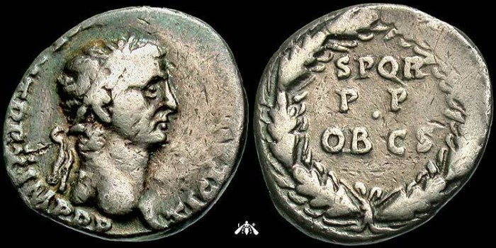 Claudius, 41-54 AD, AR denarius - SPQR / PP / OBCS | Ancient Coins