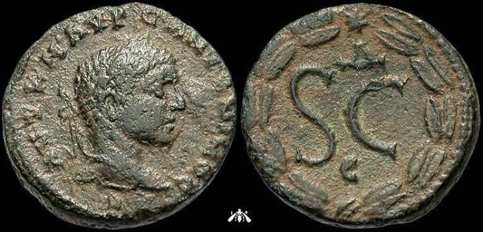 Ancient Coins - Elagabalus, Antioch, Syria - AE20, 218-222 AD
