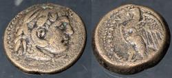 Ancient Coins - Greek Egypt. Ptolemy II, 285-246 BC. AE obol
