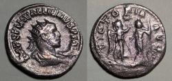 Ancient Coins - Gallienus, 253-268 AD, silvered antoninianus - VICTORIA AVG on reverse
