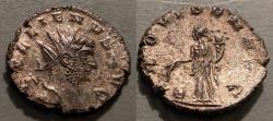 Ancient Coins - Gallienus, 253-268 AD, silvered antoninianus - Providential reverse