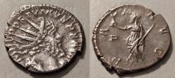 Ancient Coins - Postumus, 260-269 AD, antoninianus.  Pax reverse