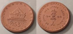 World Coins - German brown porcelain medal - Altenburg. 1922
