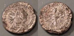 Ancient Coins - Trebonianus Gallus, 251-253 AD. AR antoninianus.  Mars