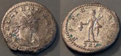Ancient Coins - Nice silver antoninianus of Gallienus, 253-268 AD.  Antioch mint